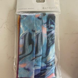 Athleta face mask pack of 5
